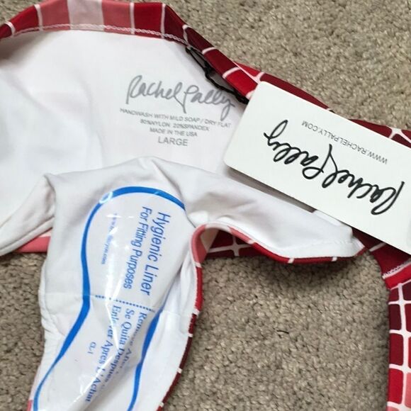 Rachel Pally red and pink bikini bottoms. NWT - Picture 7 of 7